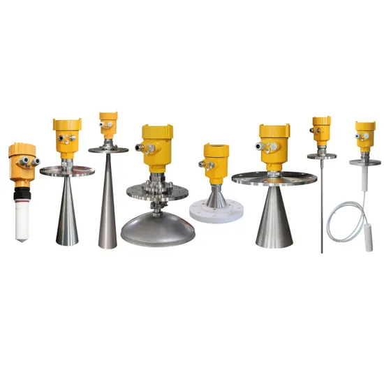 Medidor de nível de radar Sensor transmissor de nível de radar sólido para silo de grãos